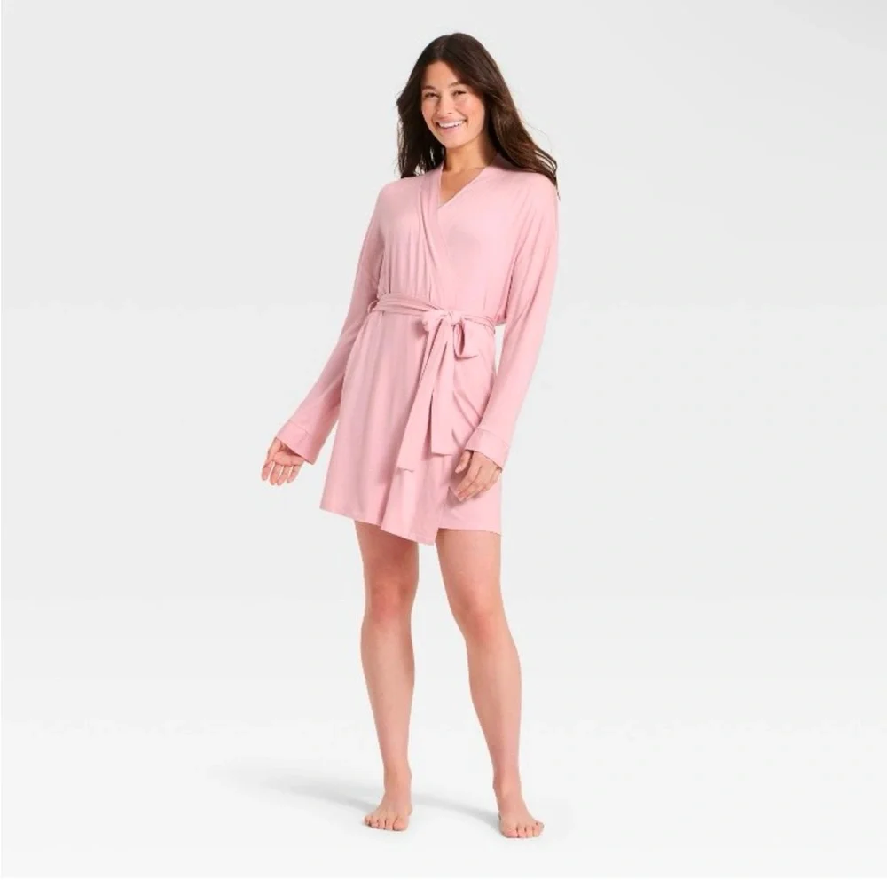 Auden Women's Cloud Knit Robe - Picture 1 of 6